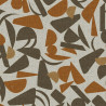 Printed Half Panama JAMYEL Linen / Brown